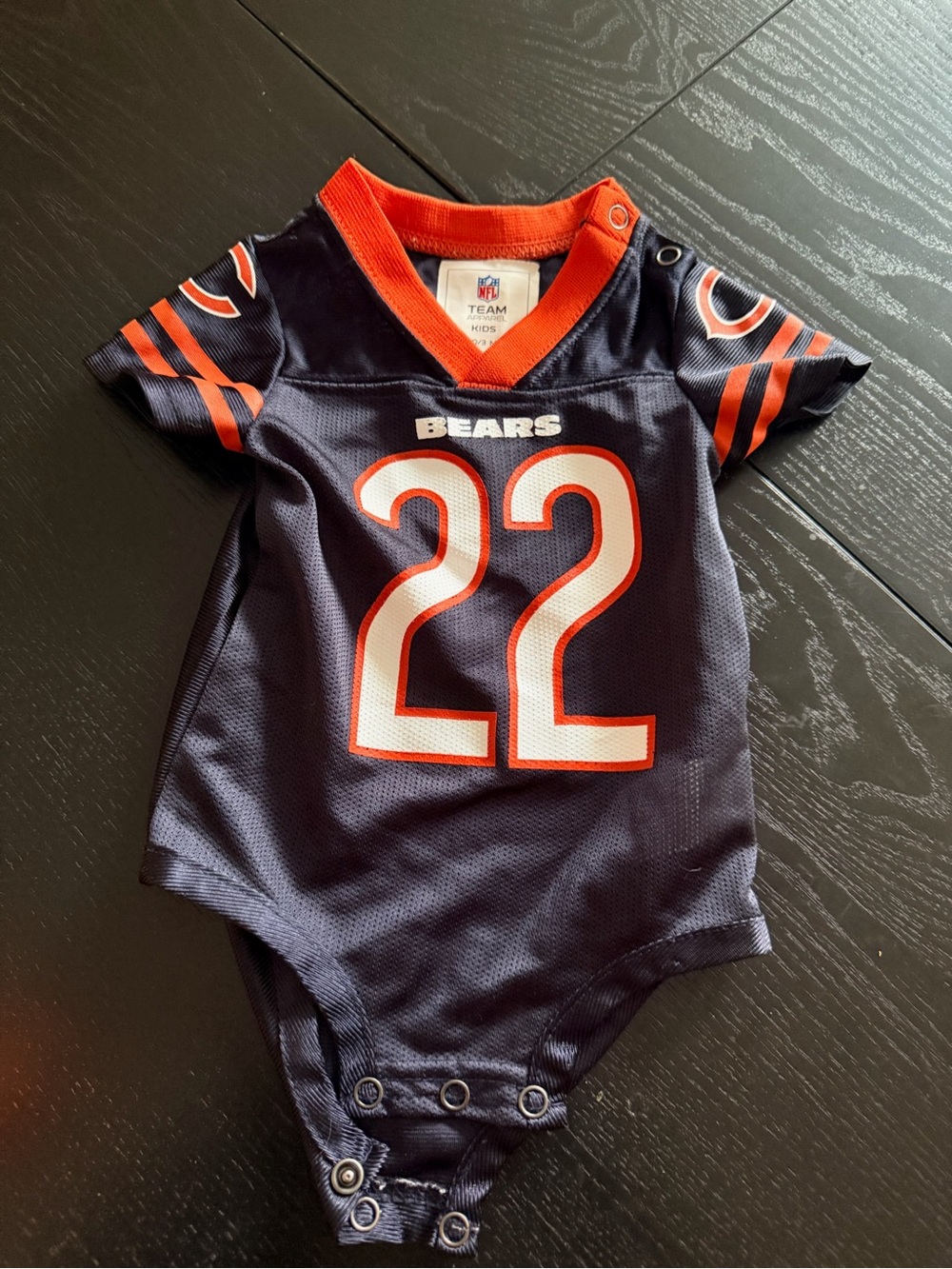 NFL Team Apparel Chicago Bears Matt Forte #22 Baby Bodysuit Onesie 0-3 Months